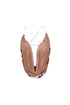 Mesh Meets Chain Halter Top